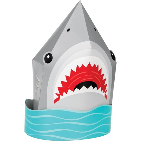 Creative Converting Shark Party Centerpiece, 7"x11", 6PK 350504